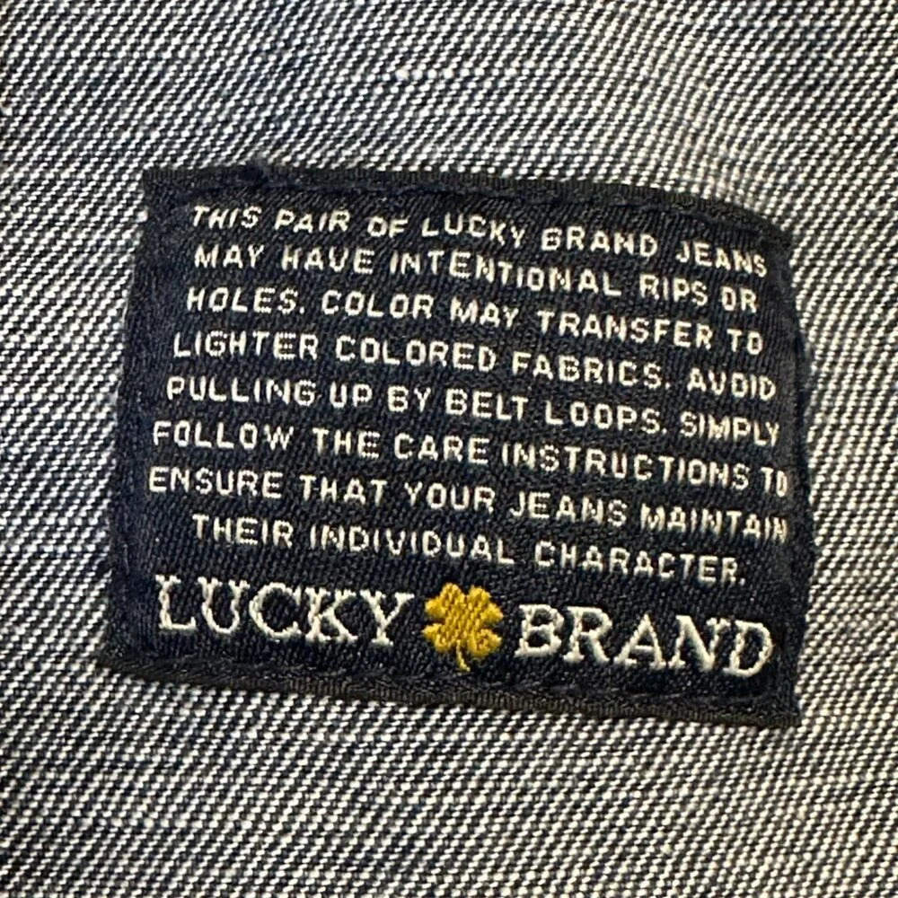 Lucky Brand Jean Jacket Girls Size M EUC